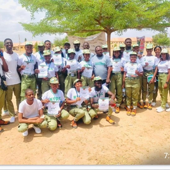 algaddaf_c's tweet image. Mindthegap Digital Skills Training and Interplatoon Debate Competition done successfully Today 27-04-2024 Sibre Camp Taraba State where by 1,450 Life's was impacted !