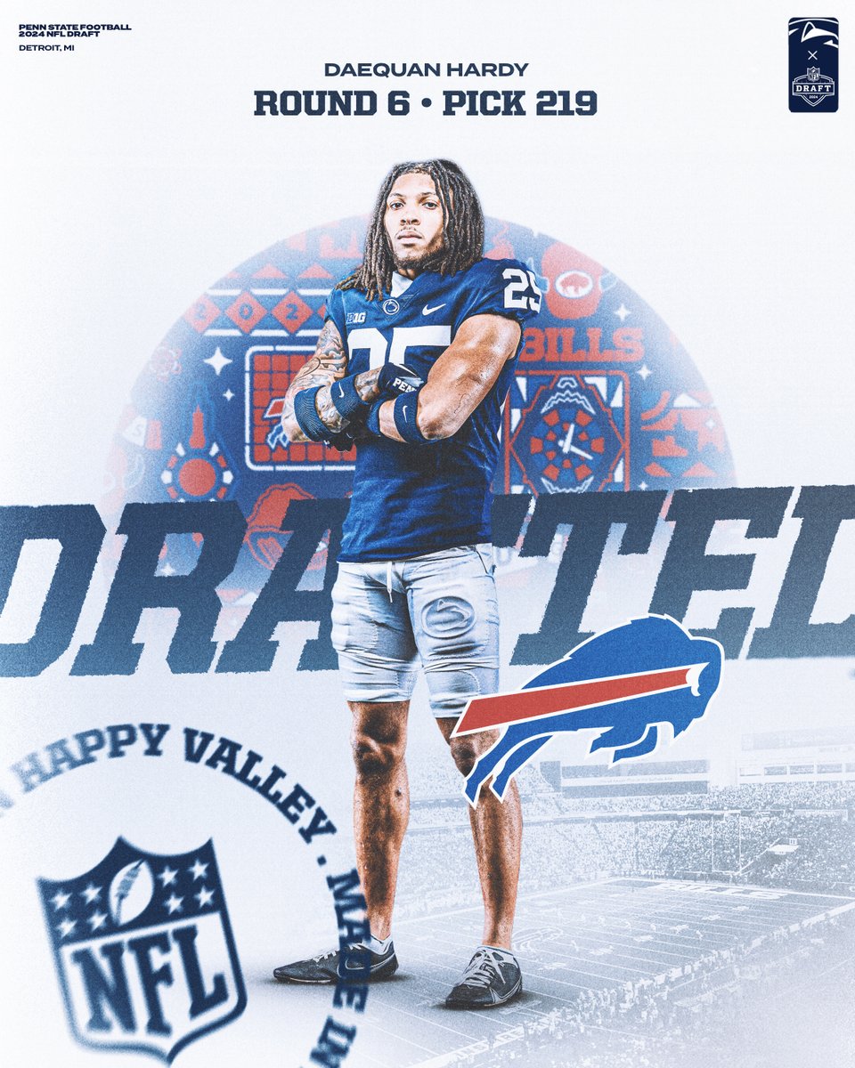 Let’s party, Bills Mafia 🕺 @DaequanHardy is off to Buffalo! #WeAre x @BuffaloBills x #NFLDraft