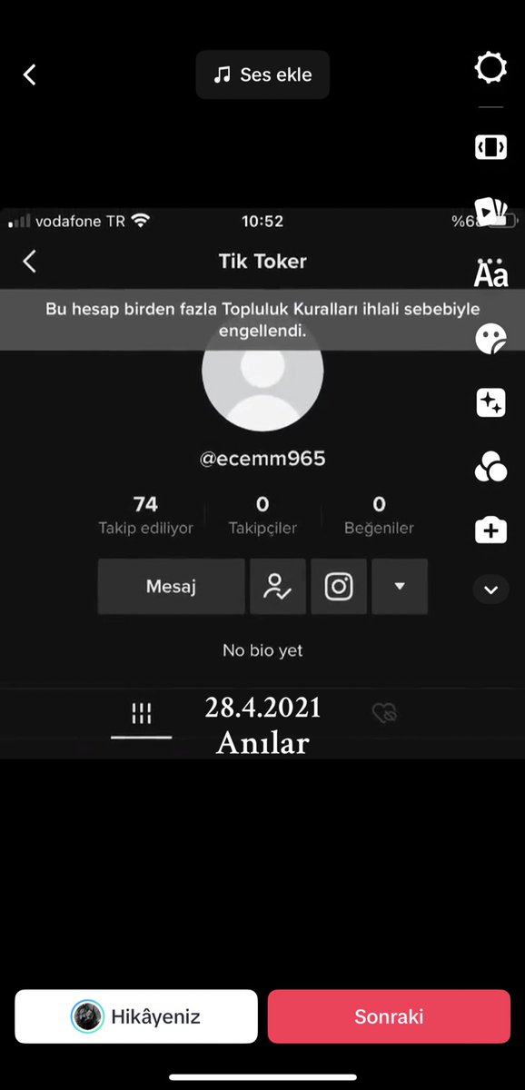 3 yıl önce neylerle uğraşıyormuşuz 😶‍🌫️arşiv’