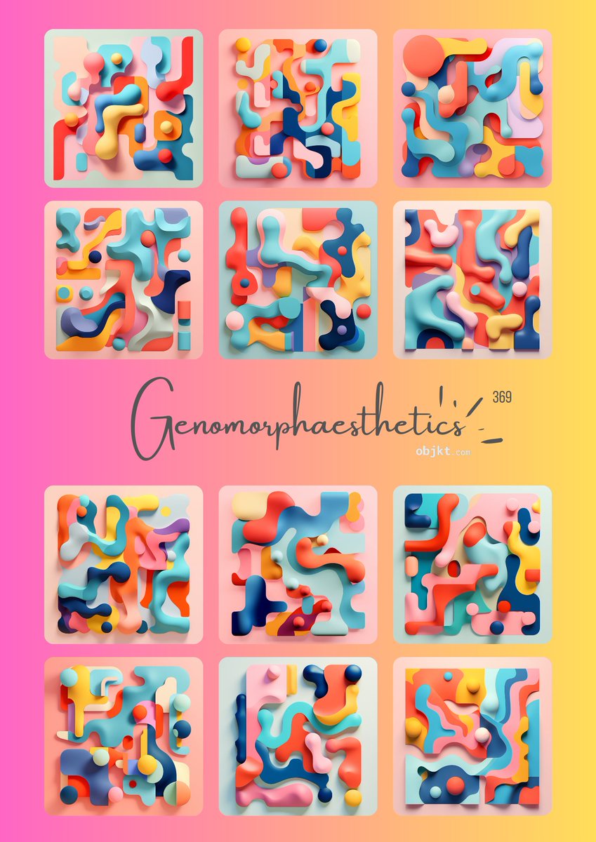 Genomorphaesthetics [GMA] A symbol of unity in diversity and strength in oneness 🖼 objkt.com/collections/KT… ✨️ Sold: 58 | Listed: 171 🎄 Price: 10 xtz ❤️‍🔥 Edition: 1/1 🪽 Top GMA max holders wins a Zephyrspectra whitelist Beauty of the celebration of our unique stories...