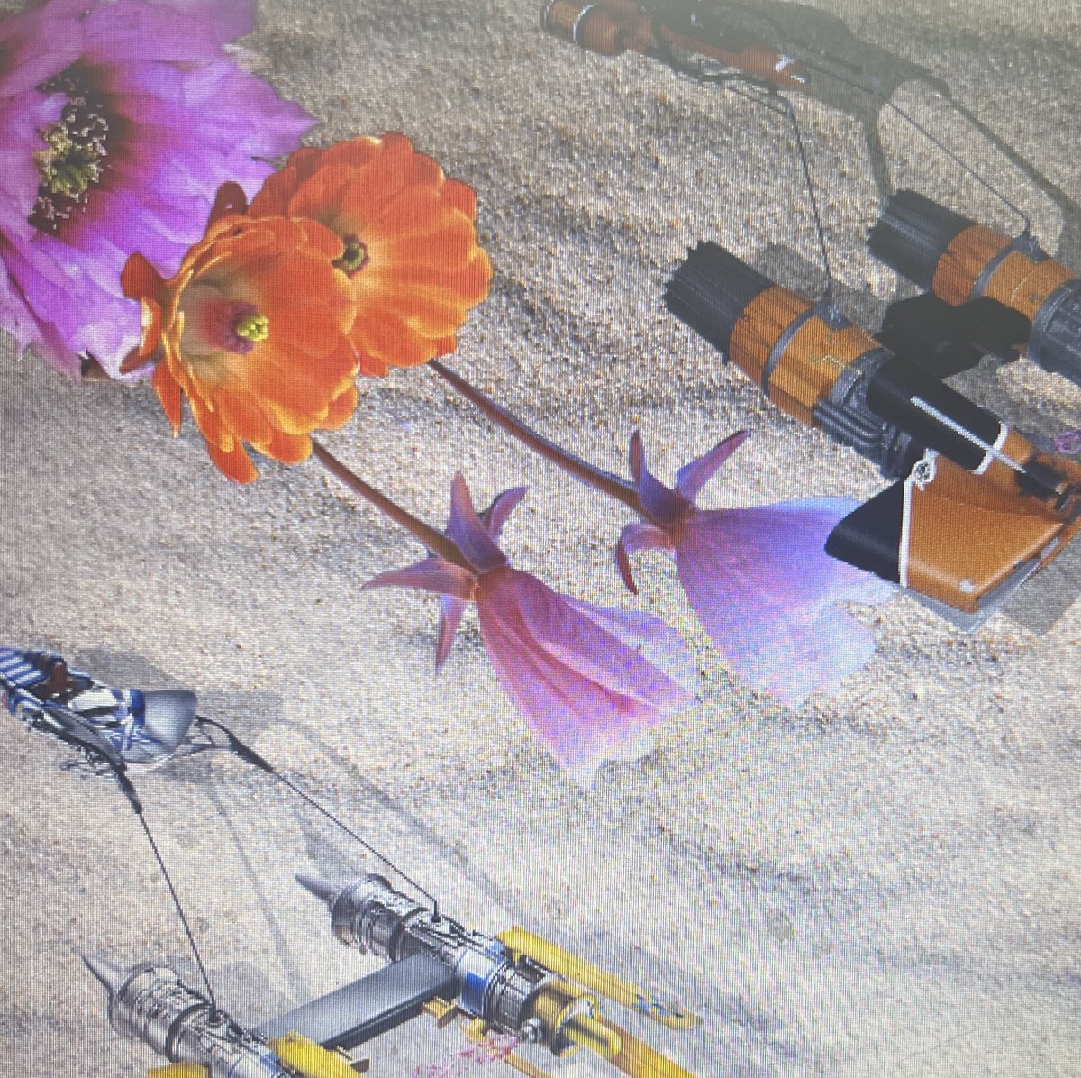 sewverynerdy's tweet photo. What if … podracers … were made of flowers? https://t.co/gewoBOjjaX