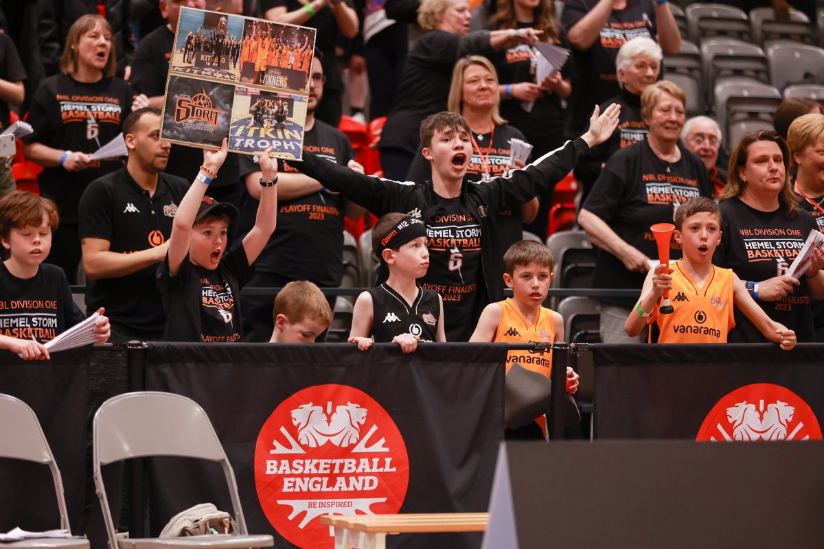 🫶 | Storm fans, you’ve come out in your numbers all year. Every home game and major final you bring that noise and incredible support. We need you once more for the @NBLengland Division One Playoff Finals! Please see info below ⬇️ stormbasketball.net/2024-playoff-f…. #ItsStormSeason⛈️