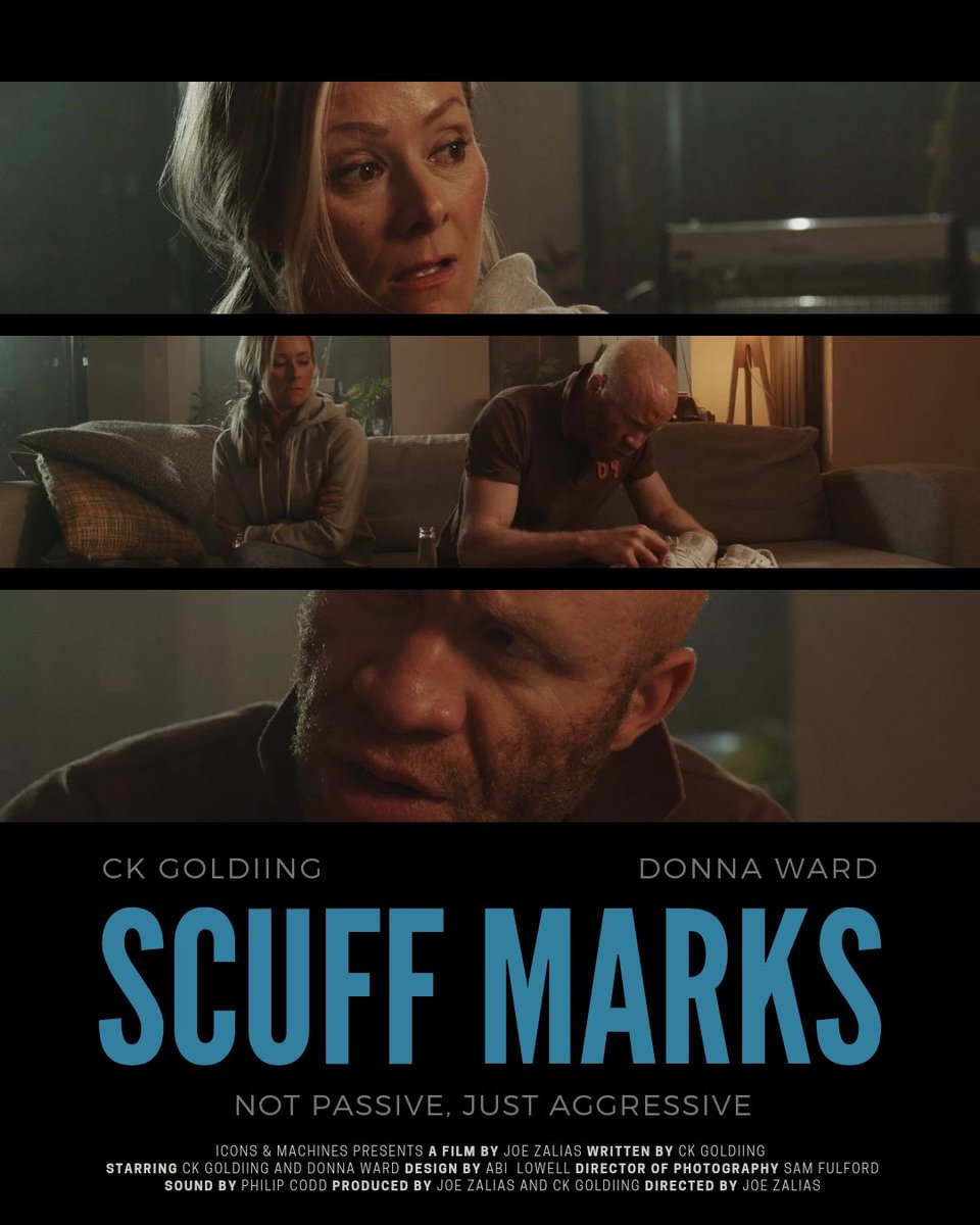 For the final in our trilogy of micro sketches, me and my creative partner Joe Zalias leave you on a darker note.

'Scuff Marks' – out tomorrow // Sunday 28 April x