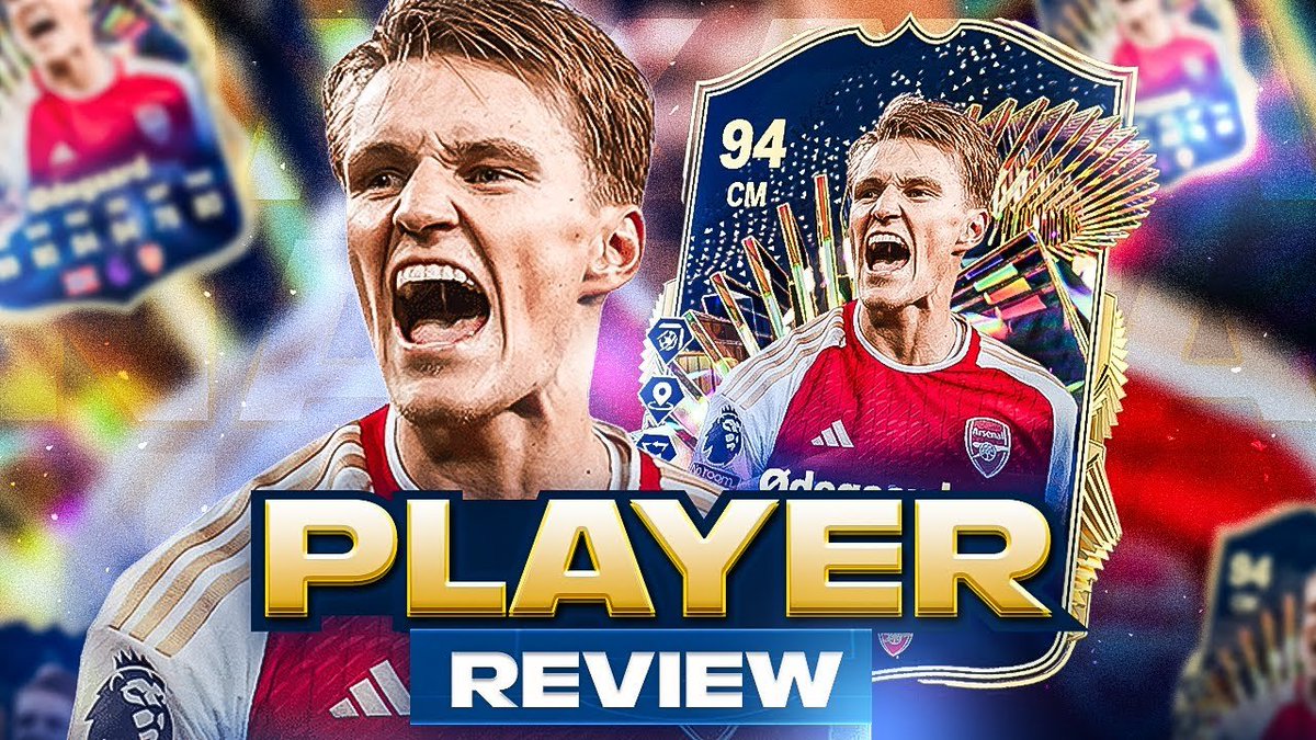 5⭐4⭐ 94 TOTS ODEGAARD SBC PLAYER REVIEW | FC 24 Ultimate Team youtu.be/zVnMyL88LKI