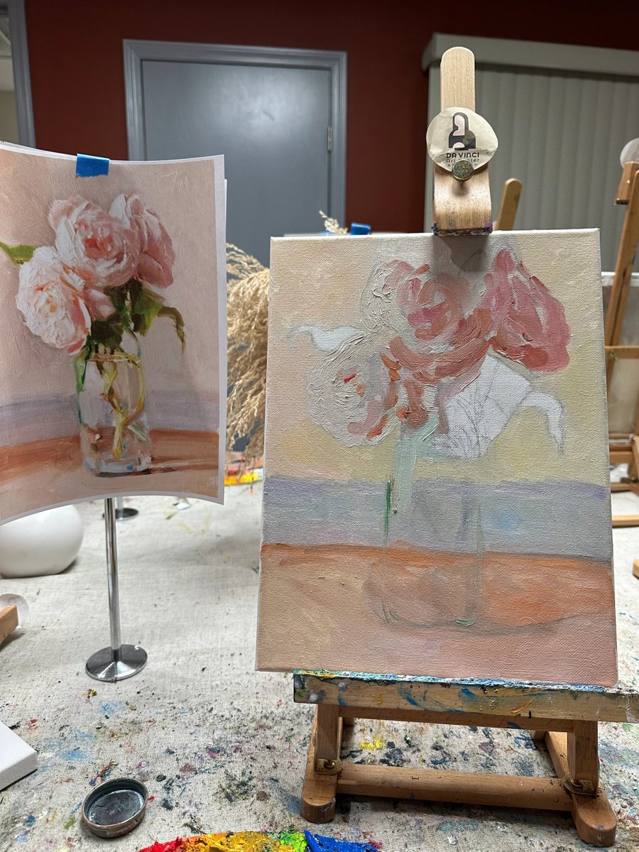 alice45414's tweet photo. Flushing Oil Painting Experience https://t.co/yzQolpsxOh