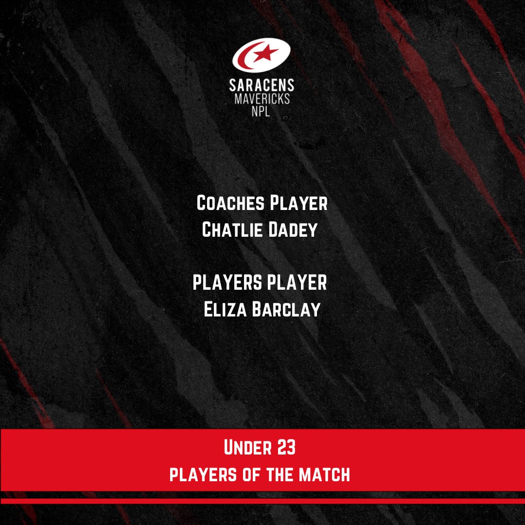 Congratulations on our Players of the match 

#BeAMaverick 🖤❤️