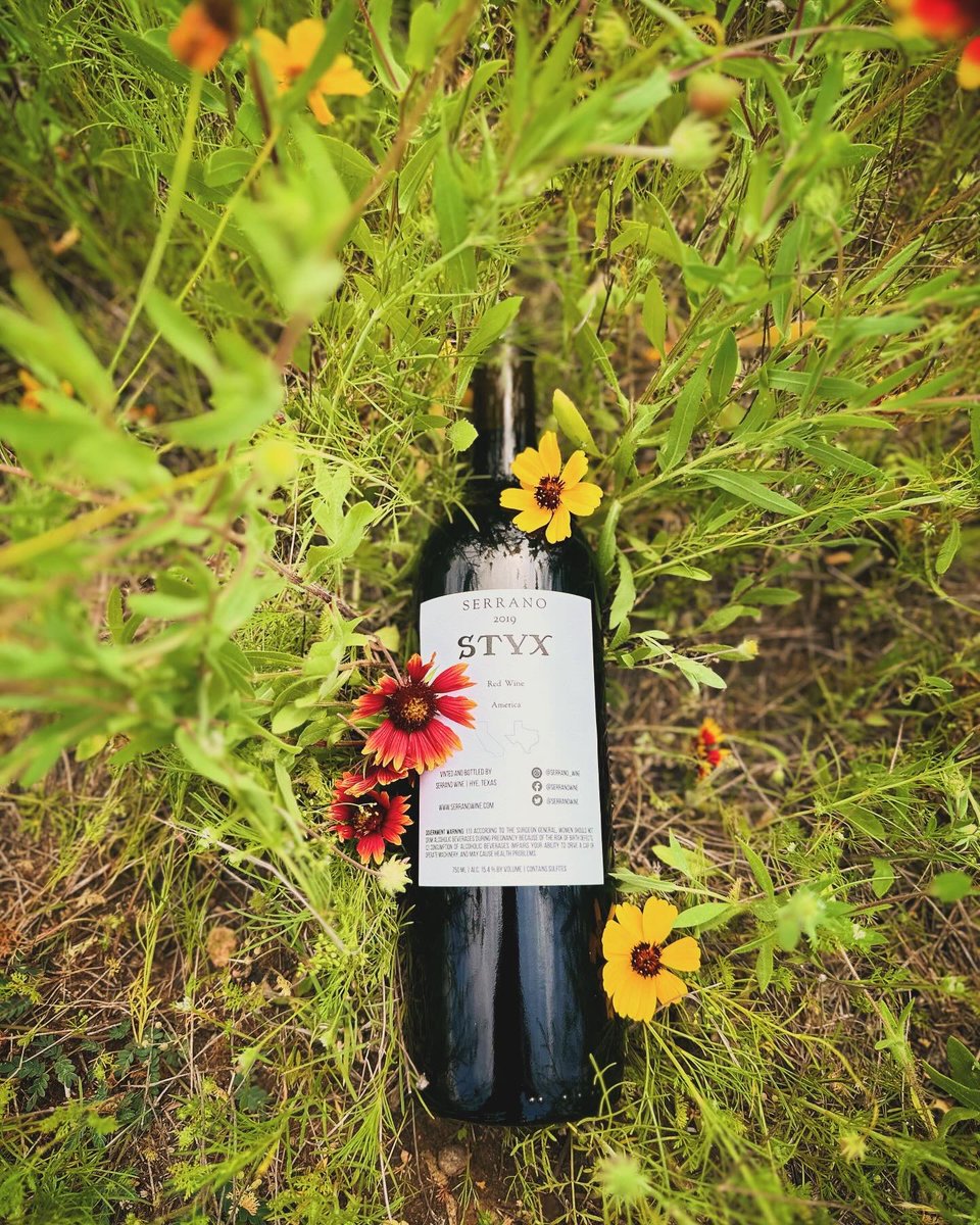 The River Styx inspired our most recent releases, Styx! It’s a blend of 50% Montepulciano from the High Plains with 25% Syrah and 25% Petit Verdot from Paso Robles. The River Styx is the river between two wolds in Greek mythology, and we wanted to honor our two winemaking worlds!