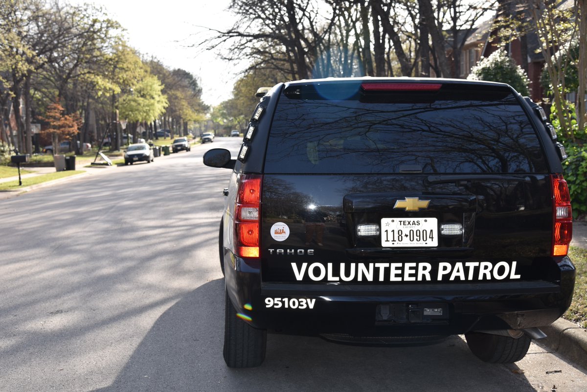 Our nationally-awarded “Volunteers in Police Service” program has 58 VIPs. Those who serve in vehicle patrol are an extra pair of eyes in neighborhoods to do vacation checks, place road blocks during car wrecks, and give stranded motorists a helping hand! #NationalVolunteerWeek