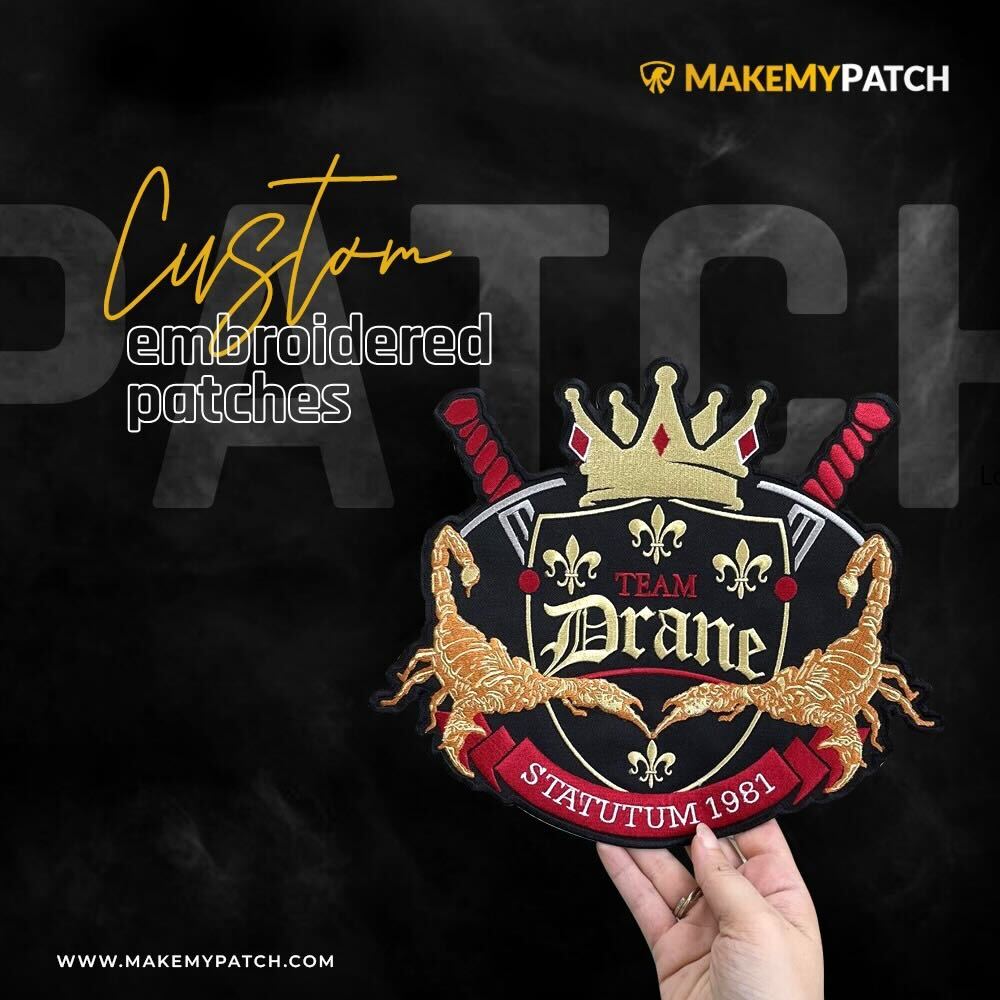 Elevate your team's spirit with our custom-made embroidered patches - Wear your pride on your sleeve! 

Make yours now!

Free quote form link in the first comment. 👇 👇 👇 

#CustomPatches #TeamSpirit #EmbroideryMagic ✨🎖️
