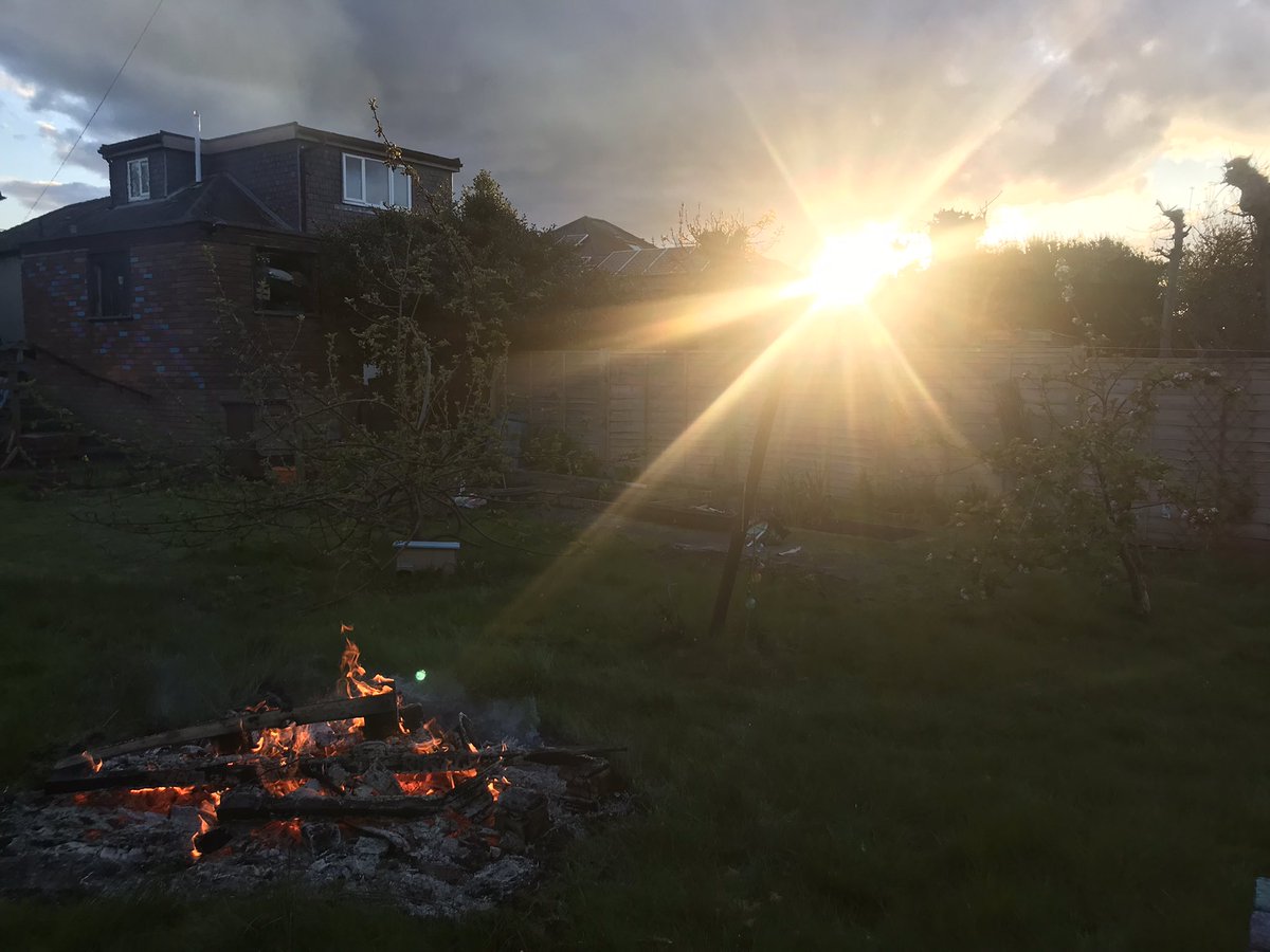 A day of being outside (in a garden I am so fortunate to have) planting, digging, cultivating. Followed by a fire. Feeling the sun and wind on my face. All feels great, and it’s not by accident. Let’s get outside as much as we can and connect with the needs that we have evolved