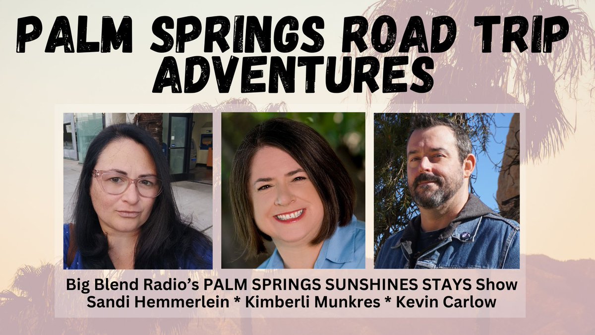 From Joshua Tree National Park to the fascinating Integratron, it's all about Great Road Tripping Adventures in #PalmSprings on #BigBlendRadio now w/ @PalmSpringsStay @avoidingregret @crypticcocktails. Podcast: youtu.be/6u5gL0yfWGU #RoadTrirp