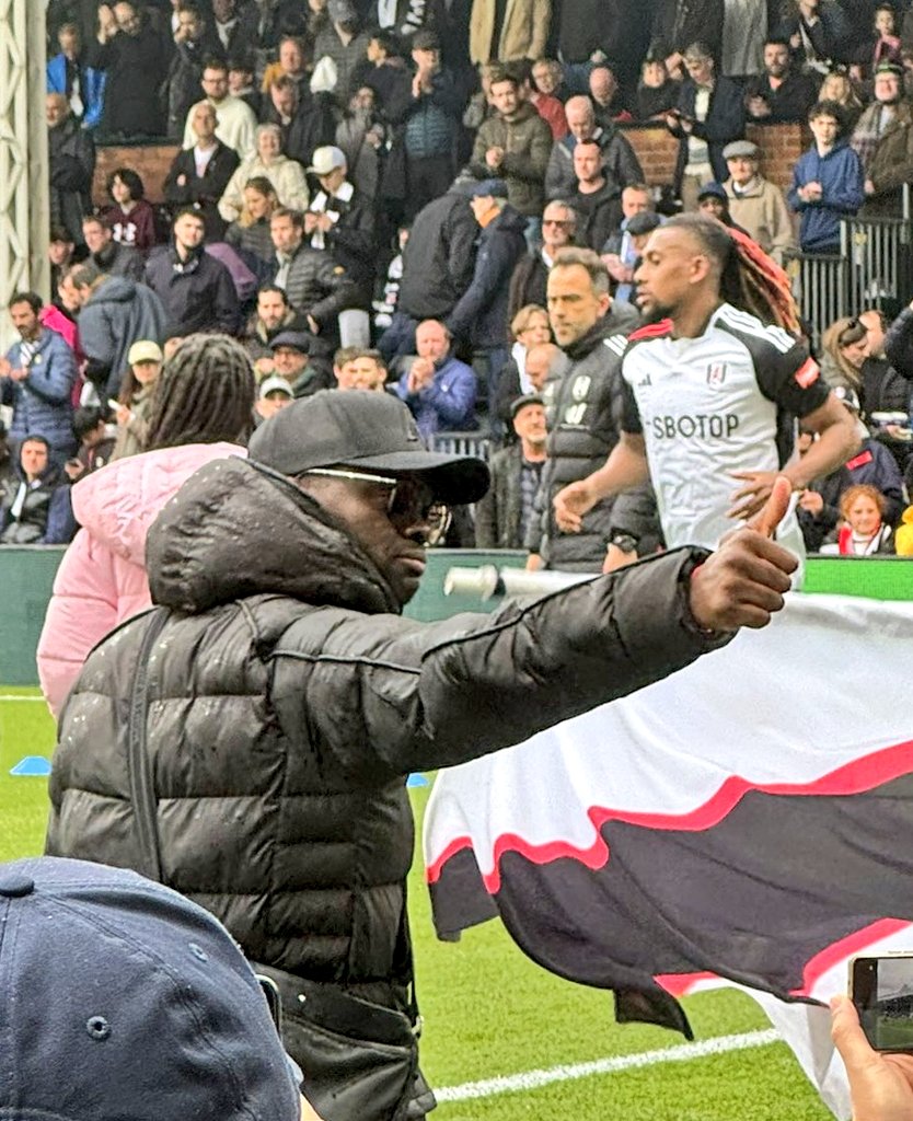 KING OF THE COTTAGE 👑 #fulhamfc