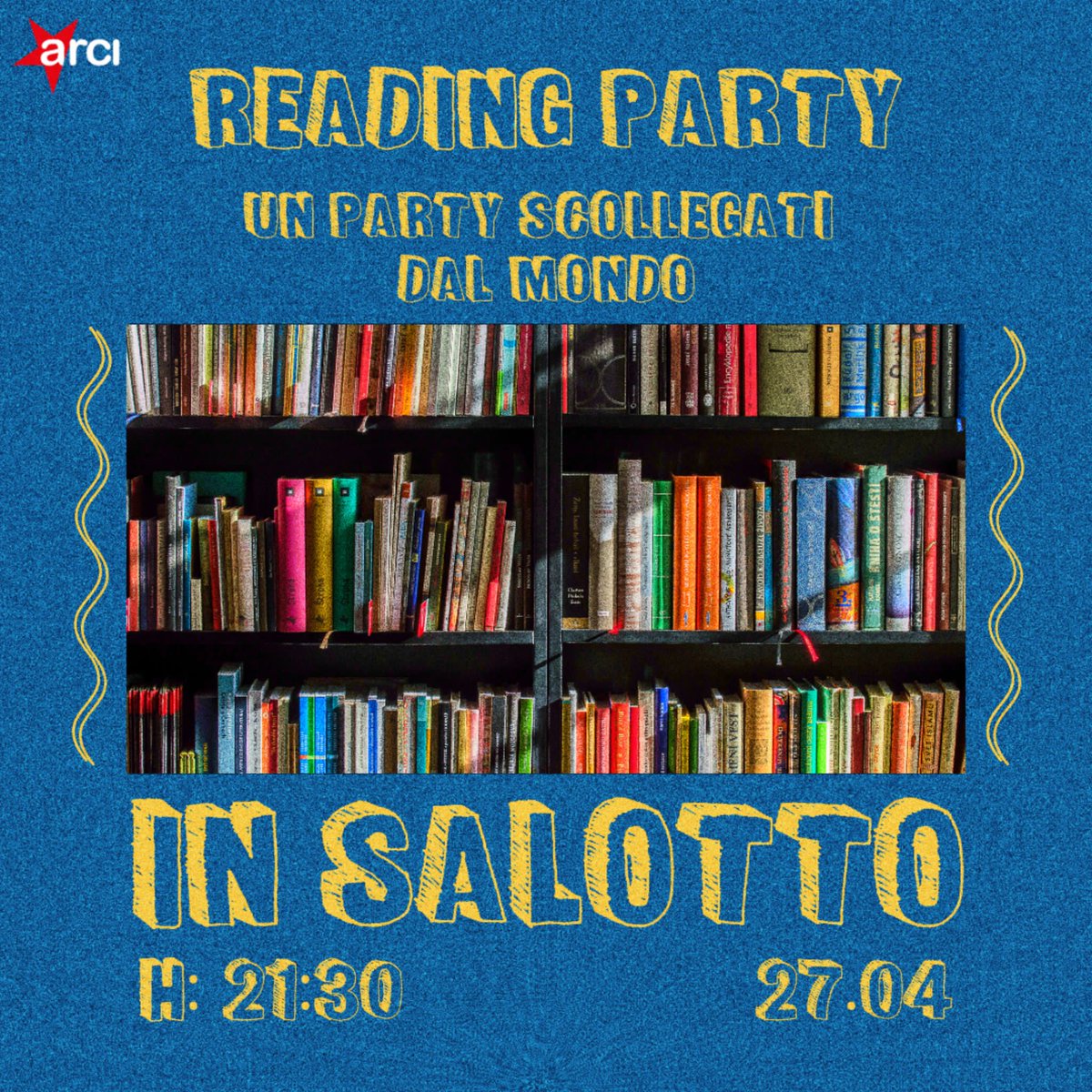 📖  Tra poco (21.30) vi aspettiamo nel salotto del matta per il #reading party. Una volta entrati lasciate il telefono in una scatola, lasciate i social e i whatsapp con una spunta sola. Prendete il vostro libro o uno a dalla nostra libreria e leggete in una atmosfera di relax