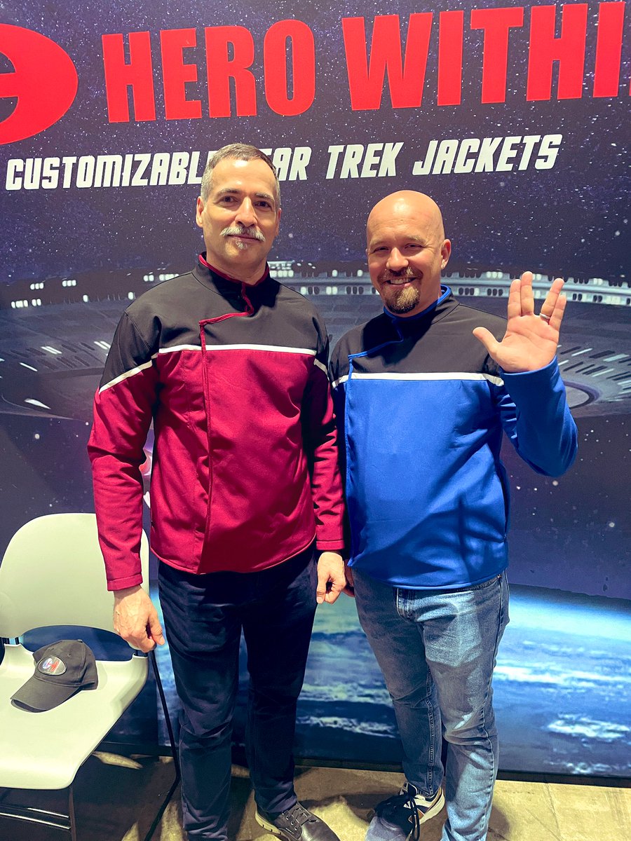 Welcome these Ensigns to the lower decks!
#StarTrek #C2E2 #LowerDecks
