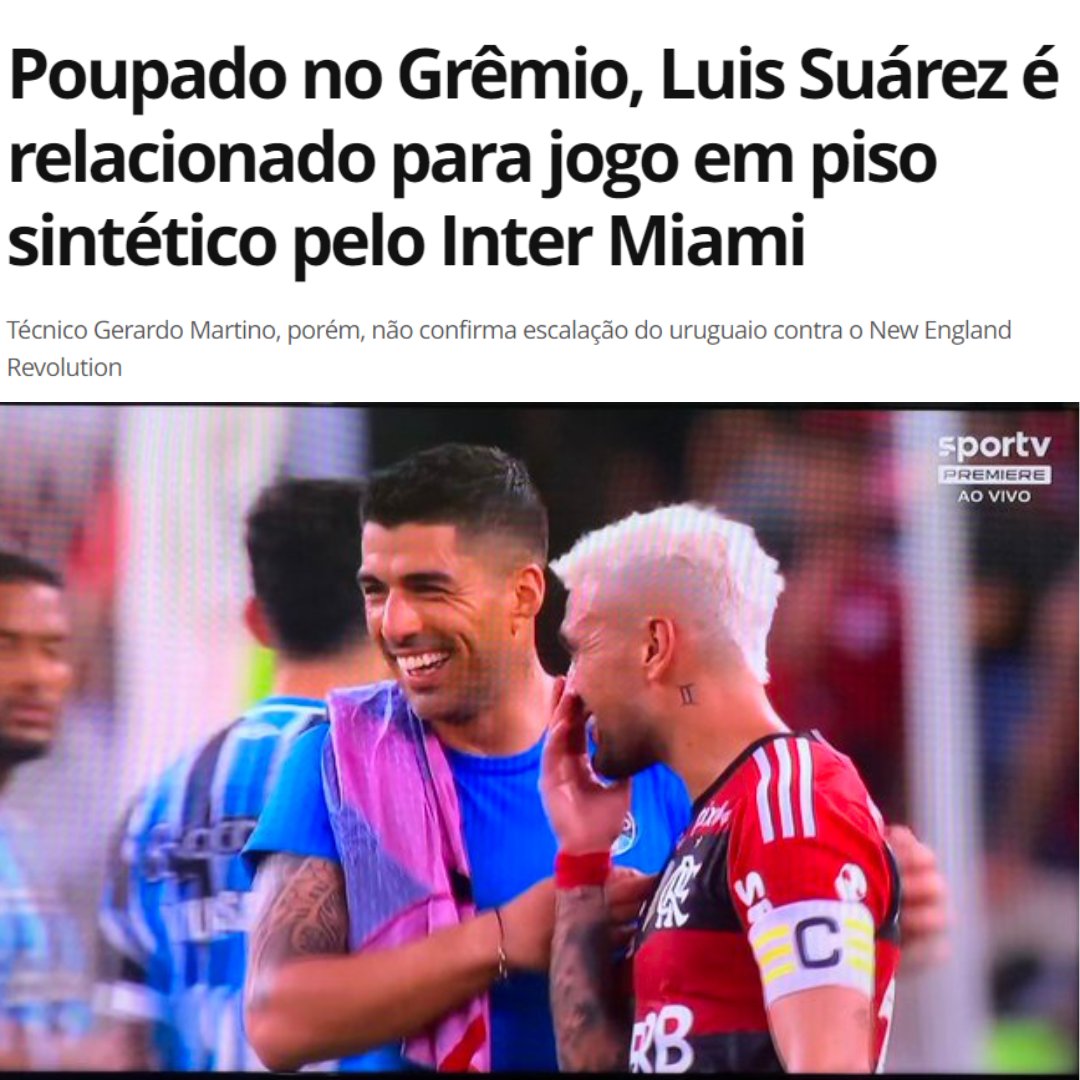 Avessofc's tweet photo. O ídolo dos caras é esse.

Fez contrato de 2 anos e se arrependeu.
Fingiu negociação com o Inter Miami, não conseguiu a recisão.
Fingiu aposentadoria e fingiu lesão no joelho.
Foi afestado para "resolver problemas" e só voltou após fazer novo contrato até Dezembro.

Bônus: Saiu rindo após eliminação e se despediu após uma roda no grenal