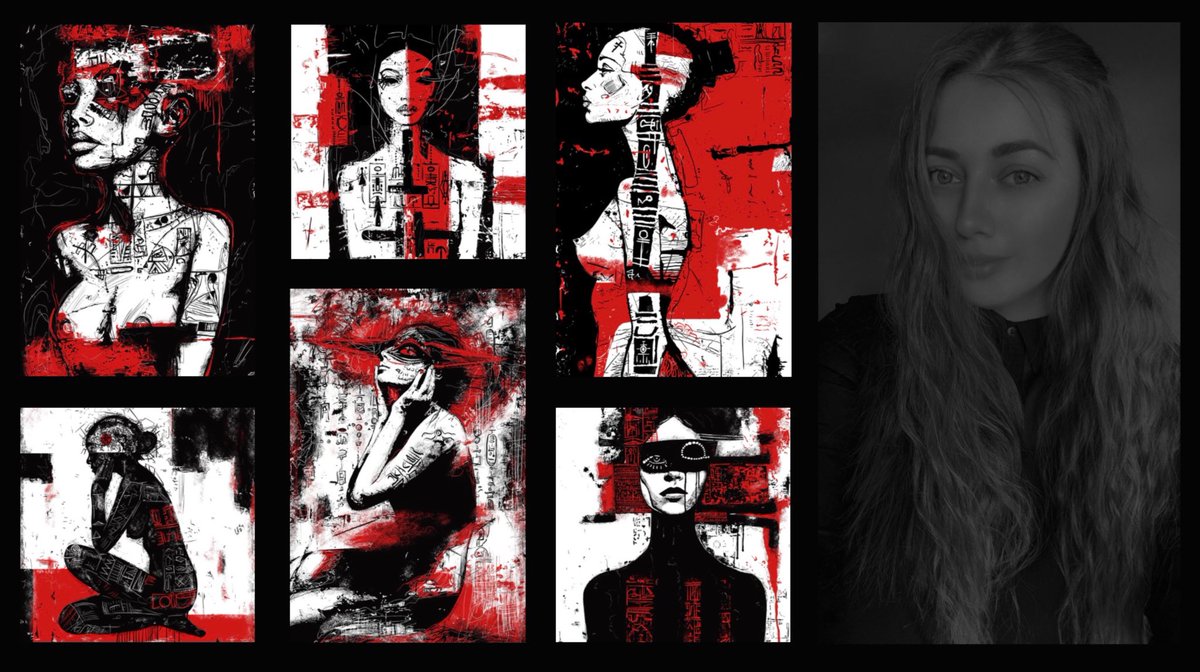 ViGay_nft's tweet image. ⭕️ Welcome, so happy see you here❤️‍🔥
𝗜 𝗮𝗺 𝗩𝗶𝗰𝘁𝗼𝗿𝗶𝗮 [ViGay]:
▪️ex-police &amp;amp; political emigrant from Belarus
▪️self-taught Artist based in Greece, my artworks IRL worldwide Exhibited, published in Art magazines and mentioned on main page of Forbes WEB-3 by Forbes

My main…