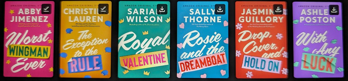 HappyHarpi's tweet photo. Just when I was 1) in a book slump and 2) three books behind on my @goodreads challenge, I came across the 'The Improbable Meet-Cute series'

Not sure if reading short stories is cheating on the challenge but the 1st two have got me out of the slump! https://t.co/i9QrkExwxS