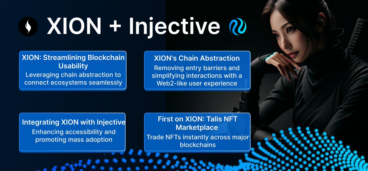 kimchininna's tweet photo. 1/5 💥@burnt_xion has officially integrated with @Injective❗️
🔥This partnership introduces chain abstraction to the #Injective ecosystem, making it easier than ever for users across major #blockchain networks to engage seamlessly
$INJ #integration #injectiveInfographic https://t.co/VXqV4xGCcN