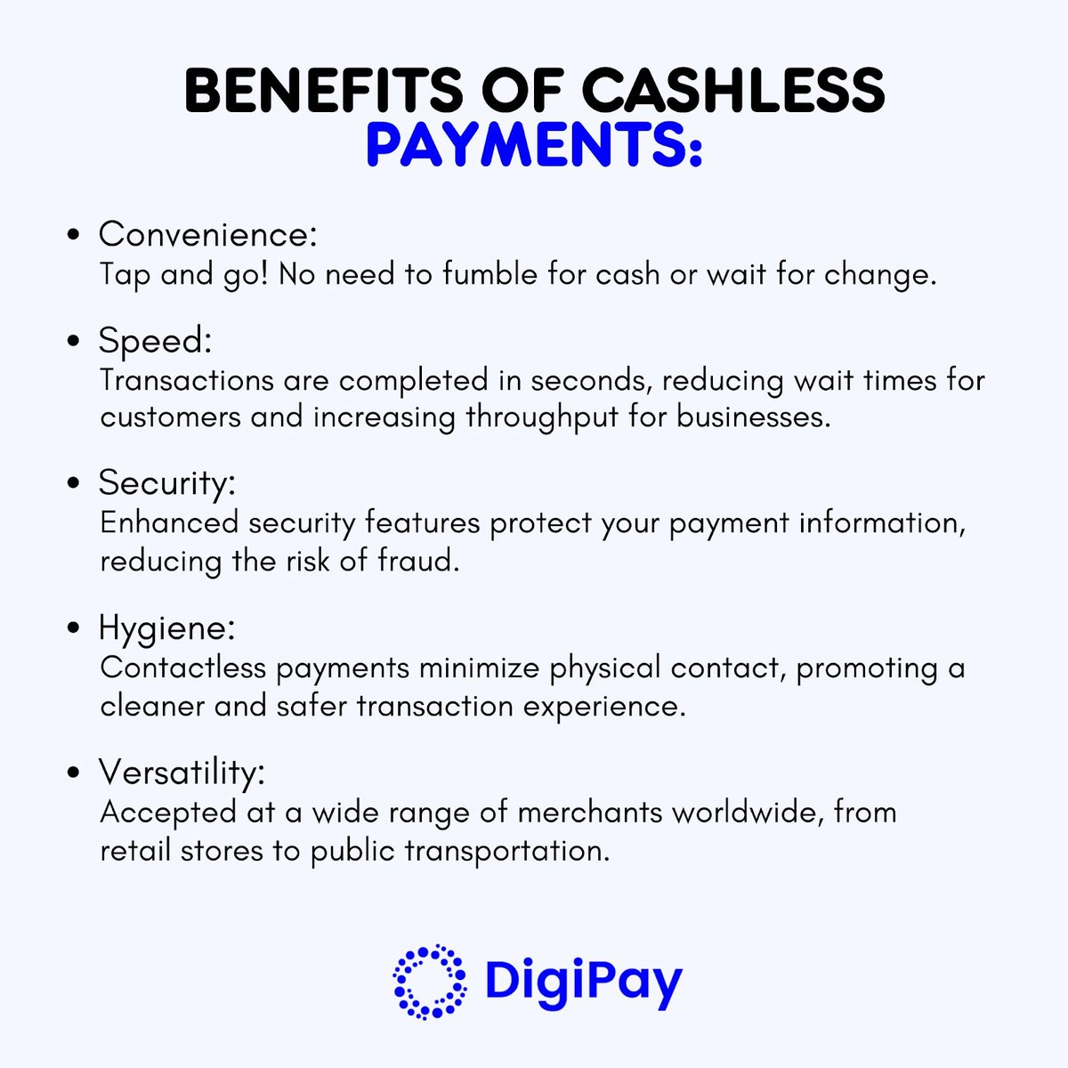 'Tap into convenience, speed, and security with contactless payments! 💳 Embrace the future of transactions for a cleaner, safer, and more efficient payment experience.
-----
digipayusa.com or contact us at! 561-342-5990 
.

#ContactlessPayments #FutureOfPayments