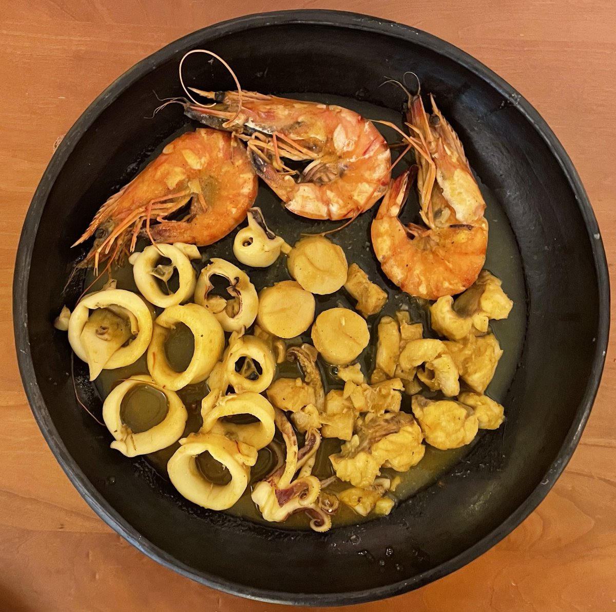 Bouillabaisse, my way - traditional preparation ab initio, as chemists might say (from the fish stock to the rouille) with fresh local North East seafood. Hours of work, but great fun! 👩‍🍳🇫🇷 #ChemistsWhoCook