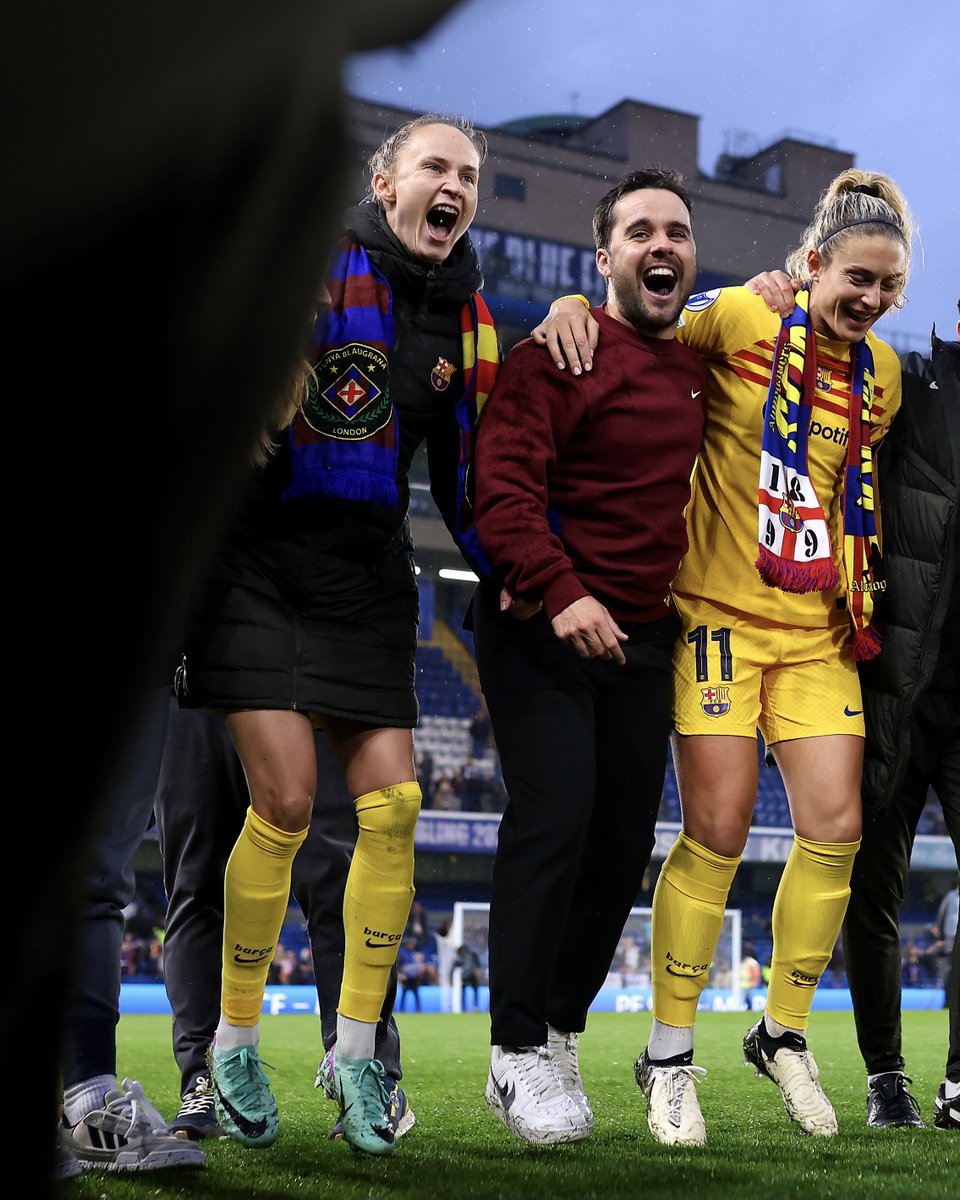 Bilbao bound 🏟️😍

#UWCL || <a href="/FCBfemeni/">FC Barcelona Femení</a>
