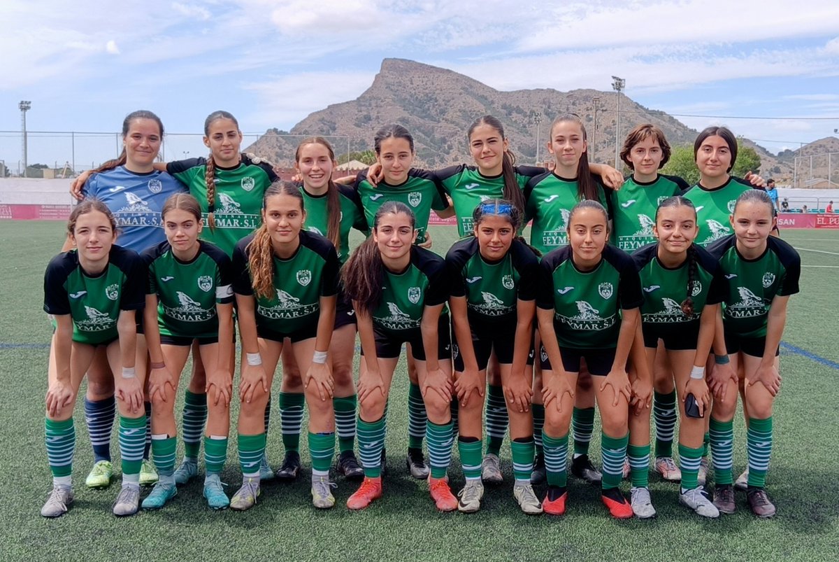 SMXathletic's tweet photo. ⚽💚 LIGA FEMENINA CADETE/JUVENIL F11 | Grupo Único | Jornada 19 🏆
✅ CFSantomera 0 - @SMXathletic 13
🔝 Equipo #FEYMAR https://t.co/taHTm8SCZ7