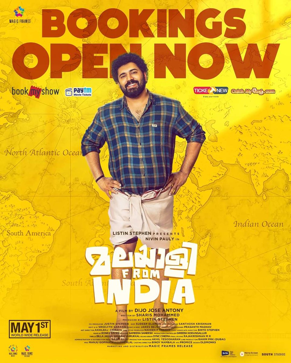 Bookings open now #May1Release 

#MalayaleeFromIndia