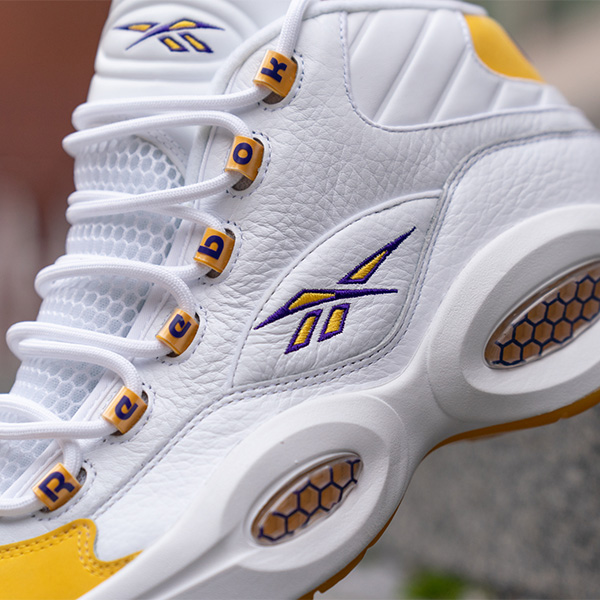 😲 Take advantage while active! The 'Lakers' Reebok Question Mid retro is $110 OFF retail at $49.99 + FREE shipping. #promotion BUY HERE -> tinyurl.com/23khpcww