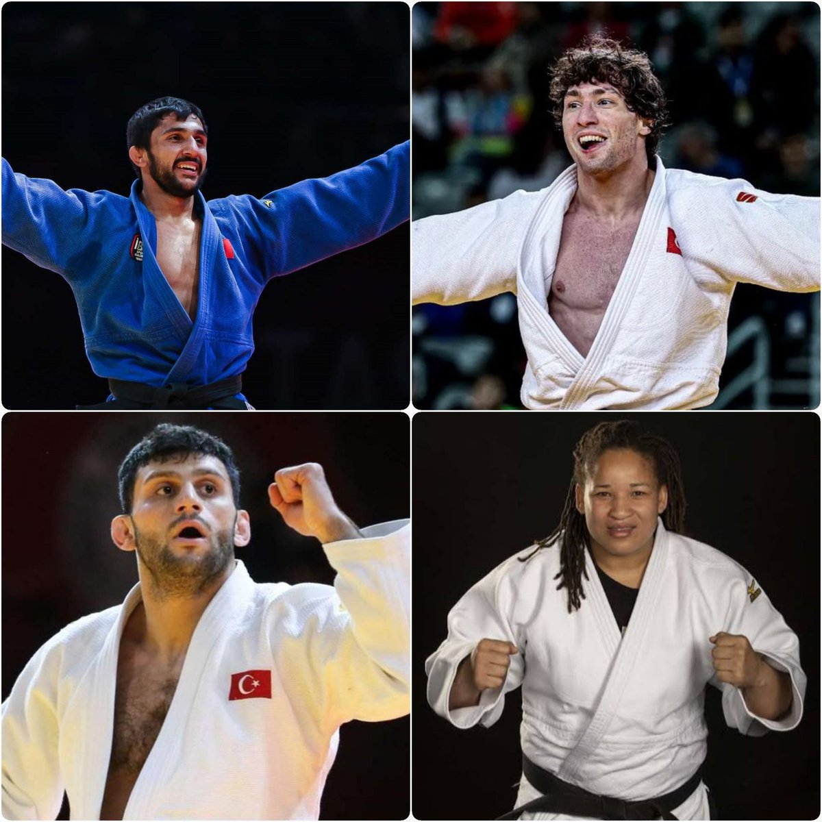 Hırvatistan'da gerçekleştirilen Büyükler Avrupa Judo Şampiyonası'nı 1 gümüş ve 3 bronz madalya ile tamamlayan milli sporcularımızı kutluyorum.🇹🇷👏🏻 🥈Muhammed Demirel (66 kg) 🥉Salih Yıldız (60 kg) 🥉Vedat Albayrak (81 kg) 🥉Kayra Özdemir (+78 kg)