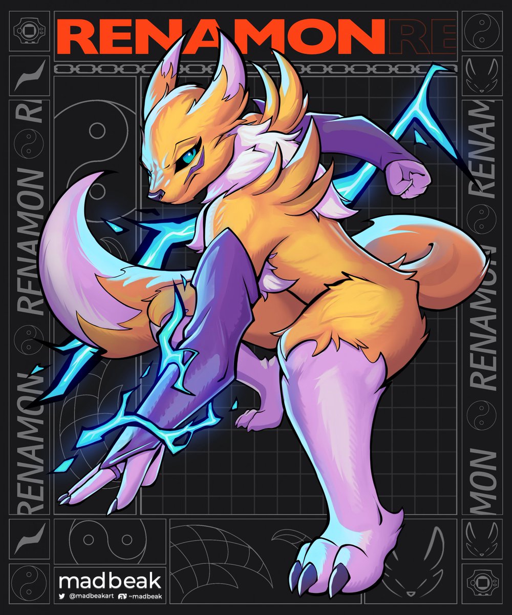 madbeakart's tweet photo. Soul Fighter Renamon!

Been having some art classes lately and i ended up doing something different this time!
Inspired by League of Legends skins Soul Fighter! https://t.co/4D8nBZe3lJ