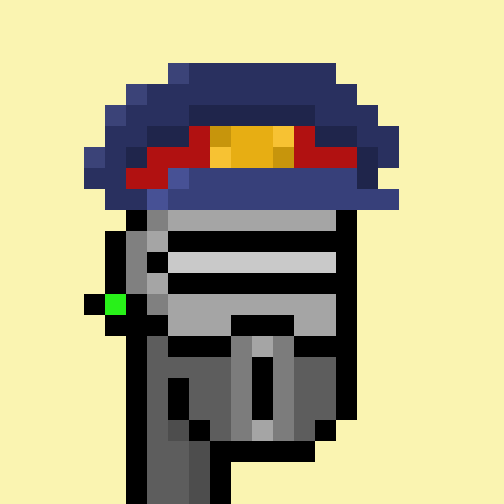 punksfp's tweet photo. An awesome 🤖 TON Punk #3386 was listed on GetGems!

🎖 This #NFT has a rarity rank of 3561 / 5149 and 2 attributes.

💎 Price: 200 $TON
👛 Buy now: https://t.co/sKoFF5sHCM https://t.co/bymZKmwznm