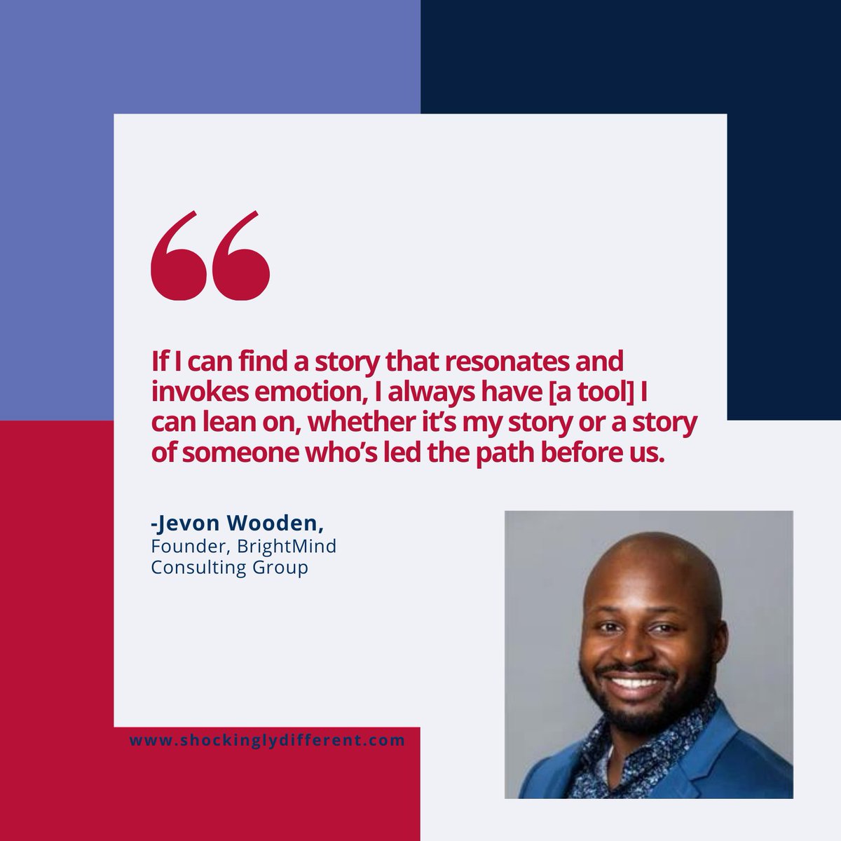 In episode 69 of the 'Lead at the Top of Your Game' #podcast, Jevon Wooden's perspective underscores the power of #storytelling in #leadership, emphasizing its ability to inspire and connect with others on a deeper level. 

#EmotionalConnection #Inspiration