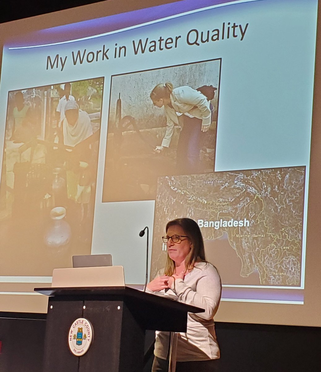 tonyea_mead's tweet photo. #dengss
Holly Michael, Director of DE Environmental Institute, UD, presentation on water quality. https://t.co/IfIglqwtMF
