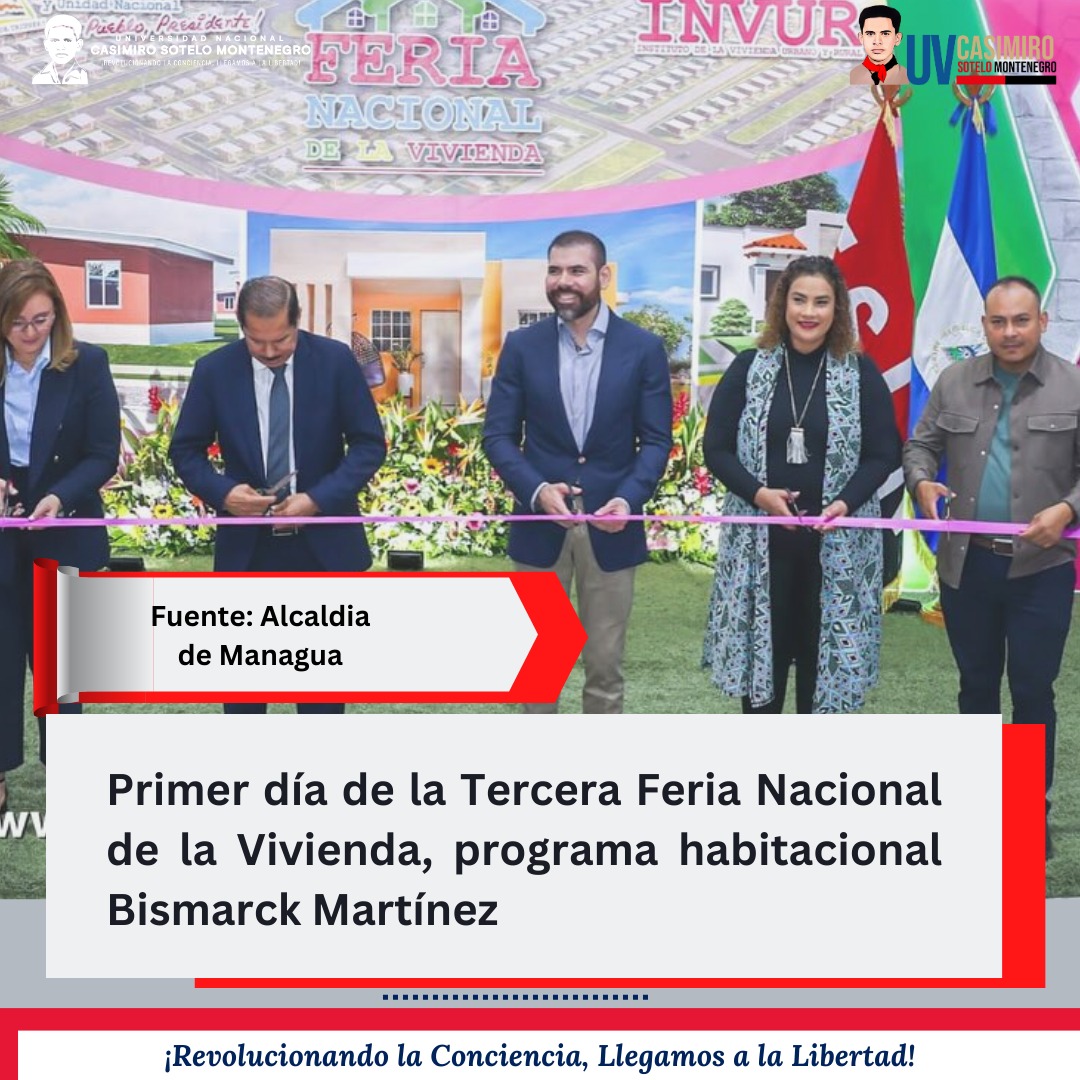 🇳🇮🕊 #Nicaragua ¡Aprovecha esta oportunidad para encontrar la casa de tus sueños! Feria Nacional De La Vivienda 2024.
#SomosVictoriasVerdaderas #MásVictoriasMásBienestar #4519LaPatriaLaRevolución #ManaguaSandinista #SomosUNCSM