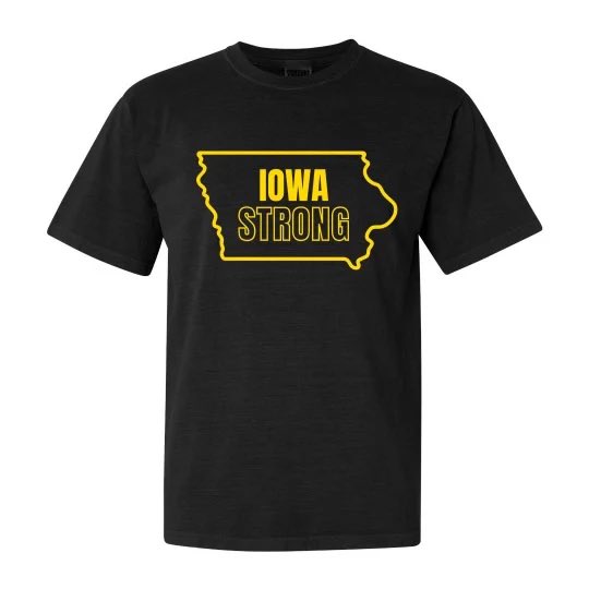 BarstoolUIowa's tweet photo. Buy a shirt, 100% of NET proceeds will go to those affected by the recent tornados in Iowa

Shop now: https://t.co/8BN1VSvxil https://t.co/vpg1QpoCvb