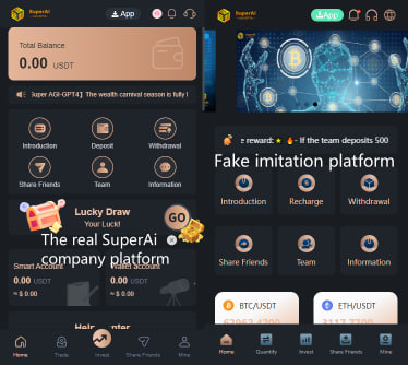 hizon_harry's tweet photo. 🚨 Alert: Protect yourself from fake [SuperAI Platform] websites! 🚨

Attention all users! A fake platform is trying to impersonate us, copying everything from our domain name to our customer service. It’s crucial to know how to spot these frauds to avoid potential risks.

We have prepared a detailed comparison to help you identify the genuine [SuperAI Platform]. This includes differences in domain names, customer service contacts, and site layout. Knowledge is power, and by being informed, you can protect your investments and personal information from these imposters.

🔍 For a complete guide on how to differentiate between real and fake platforms, please visit: [https://t.co/TKMoC1nyoO]

Let's stay vigilant together! 🛡
