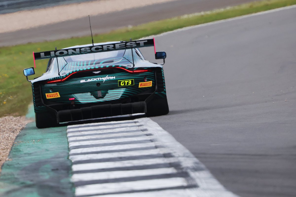 Four time champion Jonny Adam and Blackthorn teammate Giacomo Petrobelli start inside the top ten as the team debuts its new Aston Martin Vantage GT3 at Silverstone, in the British GT Championship this weekend. 📸 @BritishGT #AstonMartin #Vantage #Silverstone500 #BritishGT