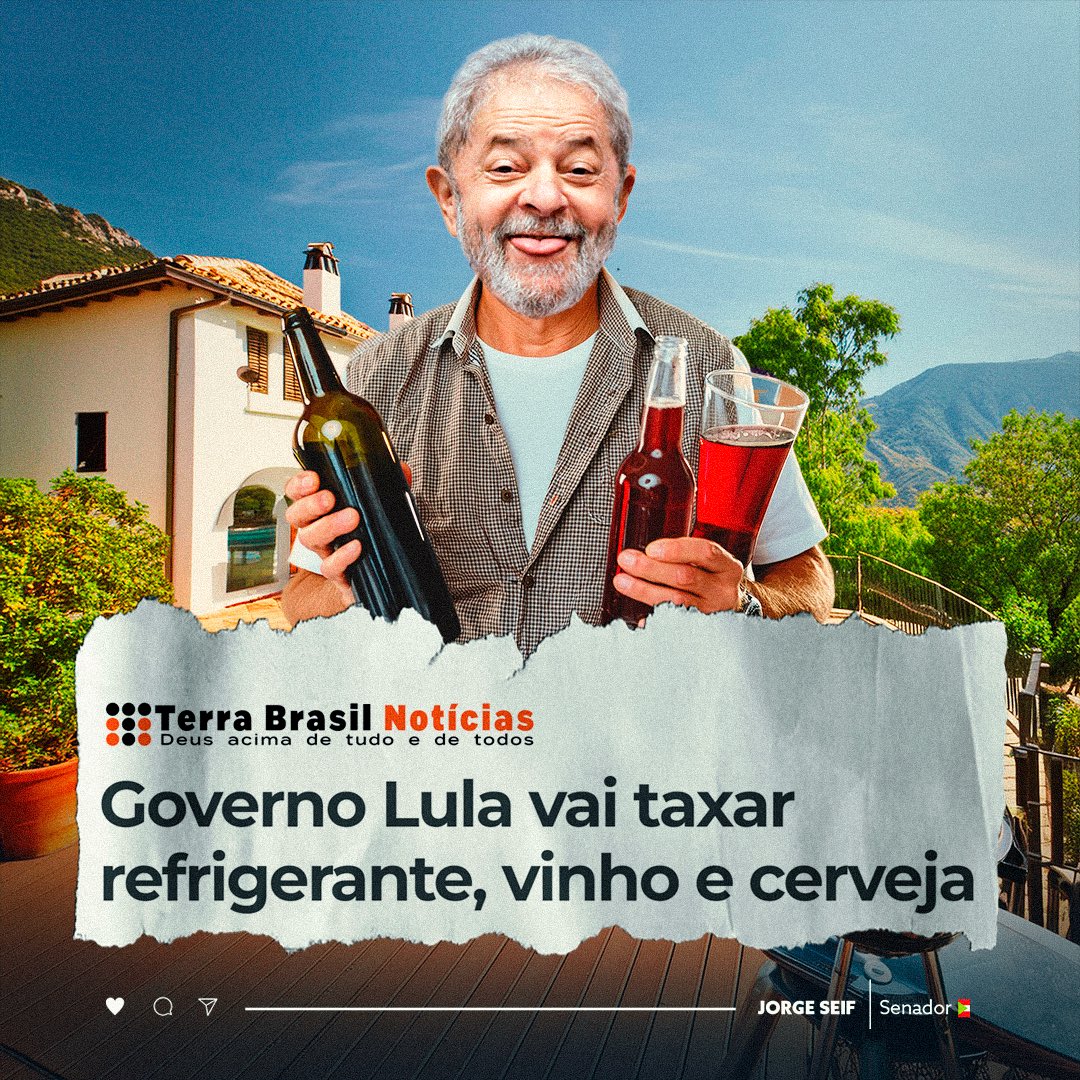 Bom sábado pra você também, Lule! É um deboche!