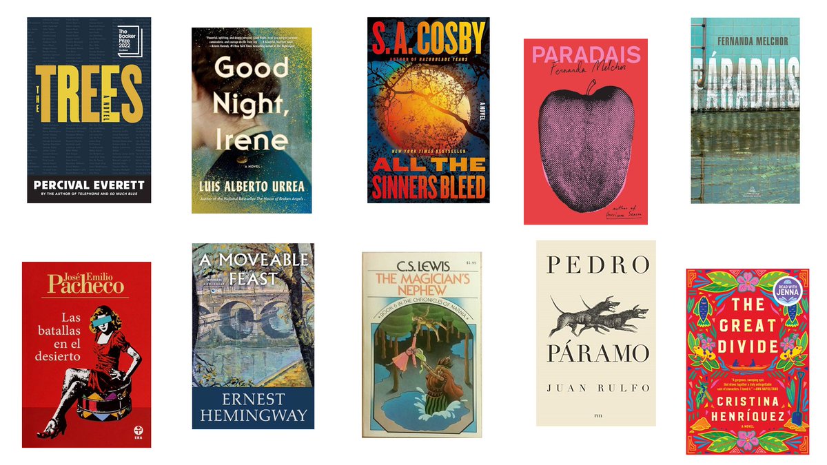 Books 11-20 of 2024. Lots of great reads here, depending on your tastes. Trees for dark race satire, Good Night for powerful war drama, Sinners Bleed for thriller/procedural, Paradais for even darker thriller... (Yes, I read one book twice, once in English and once in Spanish.)