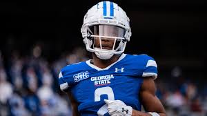 Congrats former @GeorgiaStateFB All @SunBelt WR and @TroupTigerFB star Jamari Thrash @Jamari_Thrash on being drafted 5th Round by @Browns. 104 of his 167 career catches, 12 of his 18 career TD receptions, 1,752 of his 2,610 all-time yards came playing for the Panthers