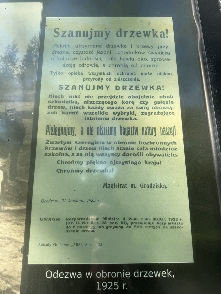 100 lat temu problematyka ochrony drzew i usług ekosystemowych była nie mniej ważna jak dziś ;)

#trees #ecosystemservices #zieleń