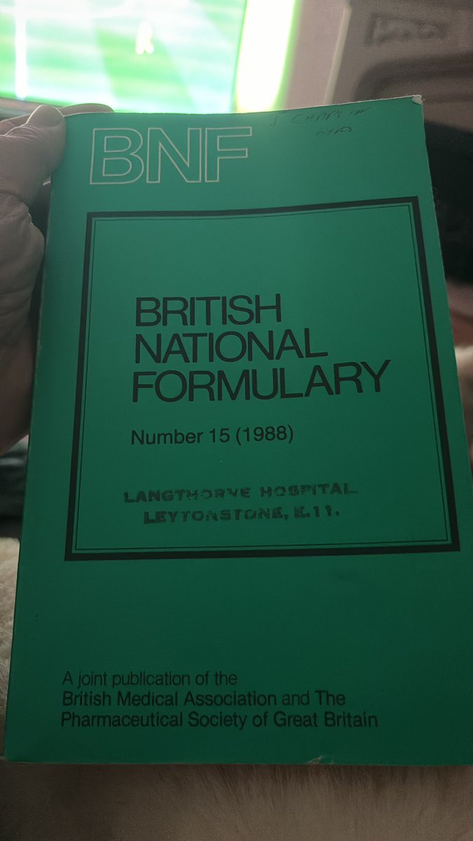 Another great find at my hubby’s late aunts house #BNF #icunurse