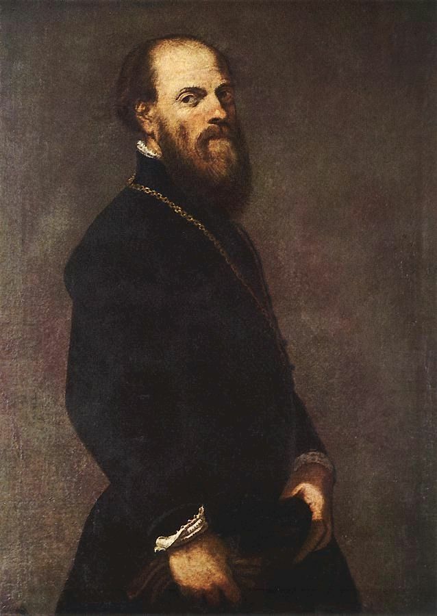Man with Gold Chain, 1551 #tintoretto #mannerism wikiart.org/en/tintoretto/…