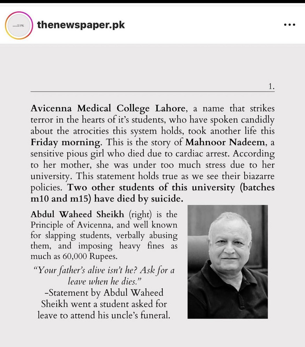 Maddynukes's tweet photo. Avicenna medical college take another life
#studentslifematters
#Avicennaincident https://t.co/1Y0D0orHK1