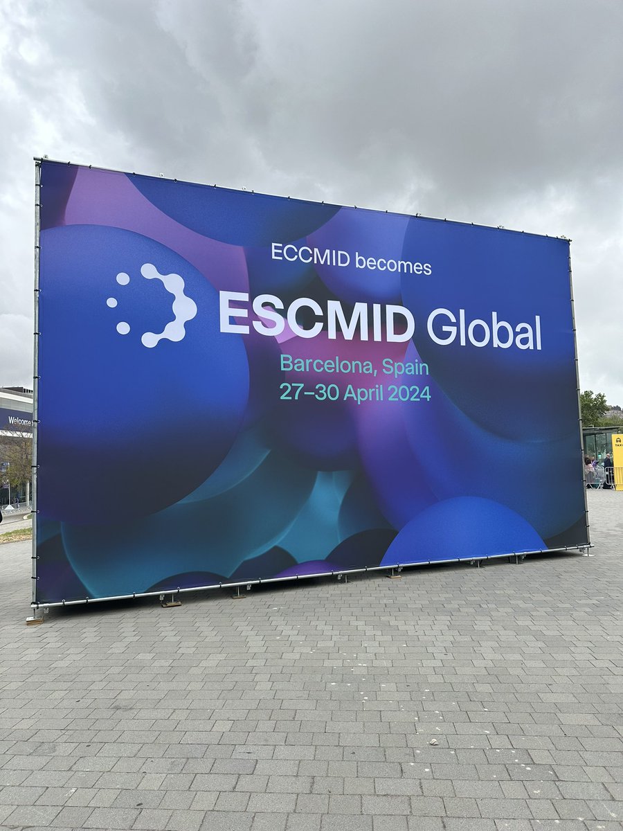 #ECCMID is now #ESCMID who is in Barcelona, let’s catch up 👍