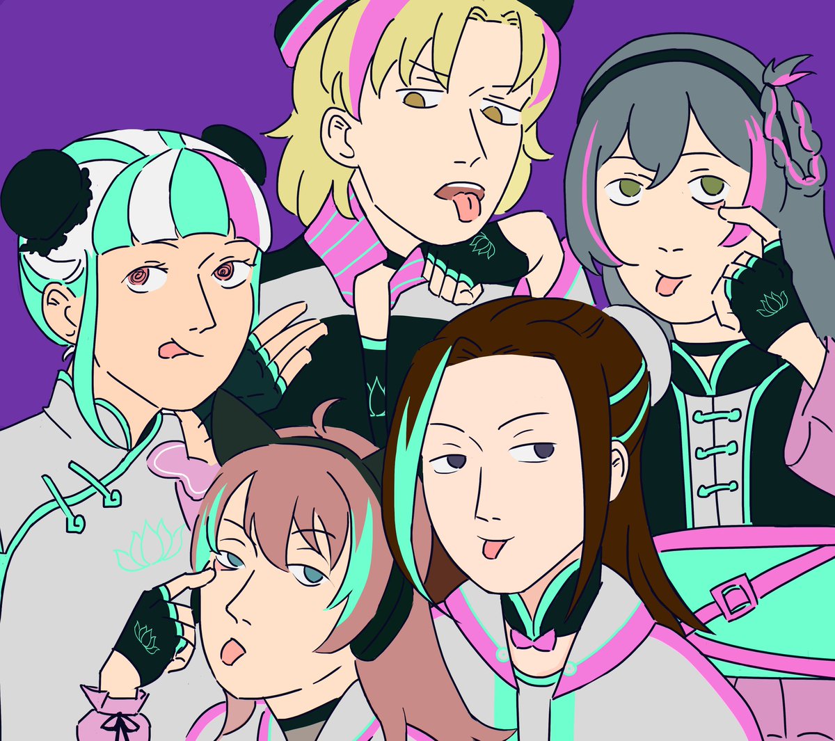 ilbnun's tweet photo. New song blow my mind💥

#bandoriart https://t.co/dW1t1Piv90
