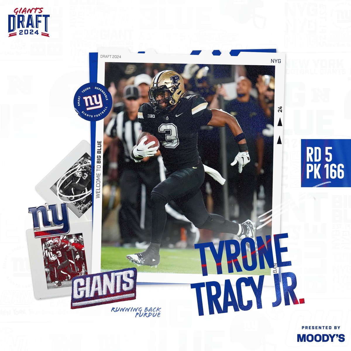 Welcome to the squad, Tyrone Tracy Jr. 📰: nygnt.co/24dr5