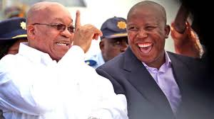 Nyathi_nsindane's tweet photo. Two bad and dangerous leaders in our country. Don't vote for the EFF. Don't vote for the MK on the 29 May. https://t.co/jzOdFmncXq