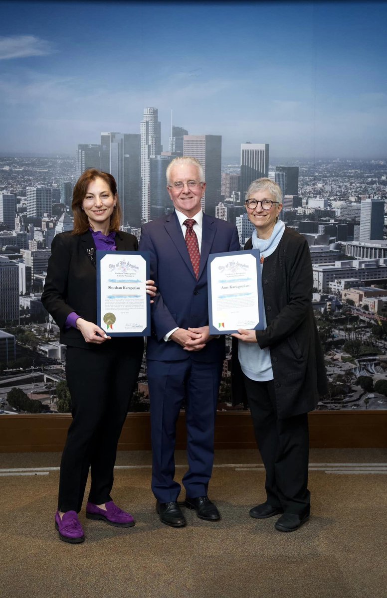 Both are steadfast leaders providing invaluable research on the challenges facing the Armenian people and have had an inmensurable role and contribution to the field of Armenian studies.