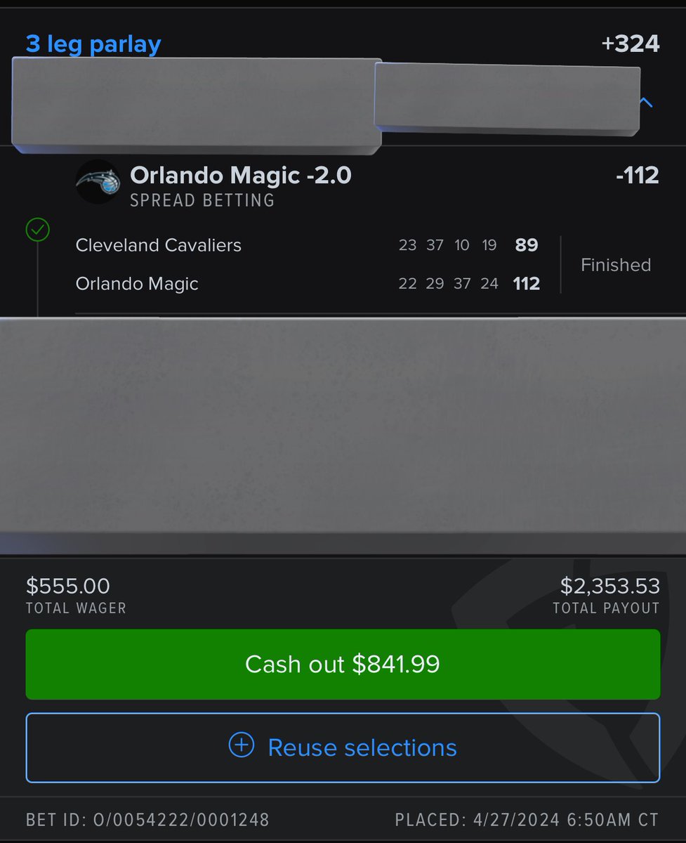 Cash or Ride? Get the play 👉🏻 dubclub.win/r/p/pri-9ns5w/… $100 giveaway if it hits RT to Enter #GamblingX